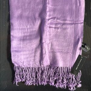 Jones New York Lavender Scarf with Fringe